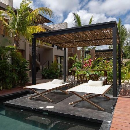 Lujoso Departamento Boho-Chic Con Alberca Privada Apartment Тулум Екстериор снимка