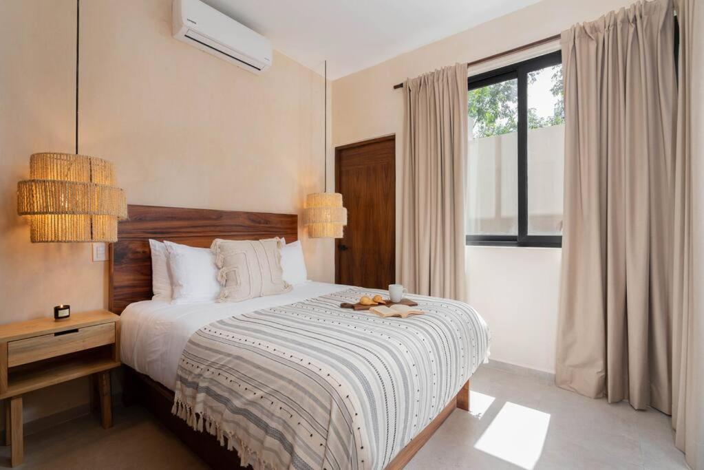 Lujoso Departamento Boho-Chic Con Alberca Privada Apartment Тулум Екстериор снимка