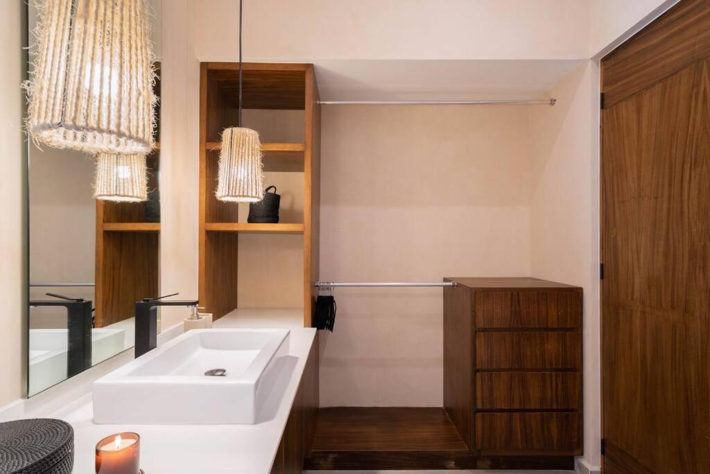 Lujoso Departamento Boho-Chic Con Alberca Privada Apartment Тулум Екстериор снимка