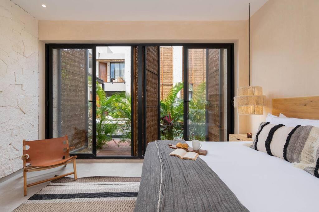 Lujoso Departamento Boho-Chic Con Alberca Privada Apartment Тулум Екстериор снимка