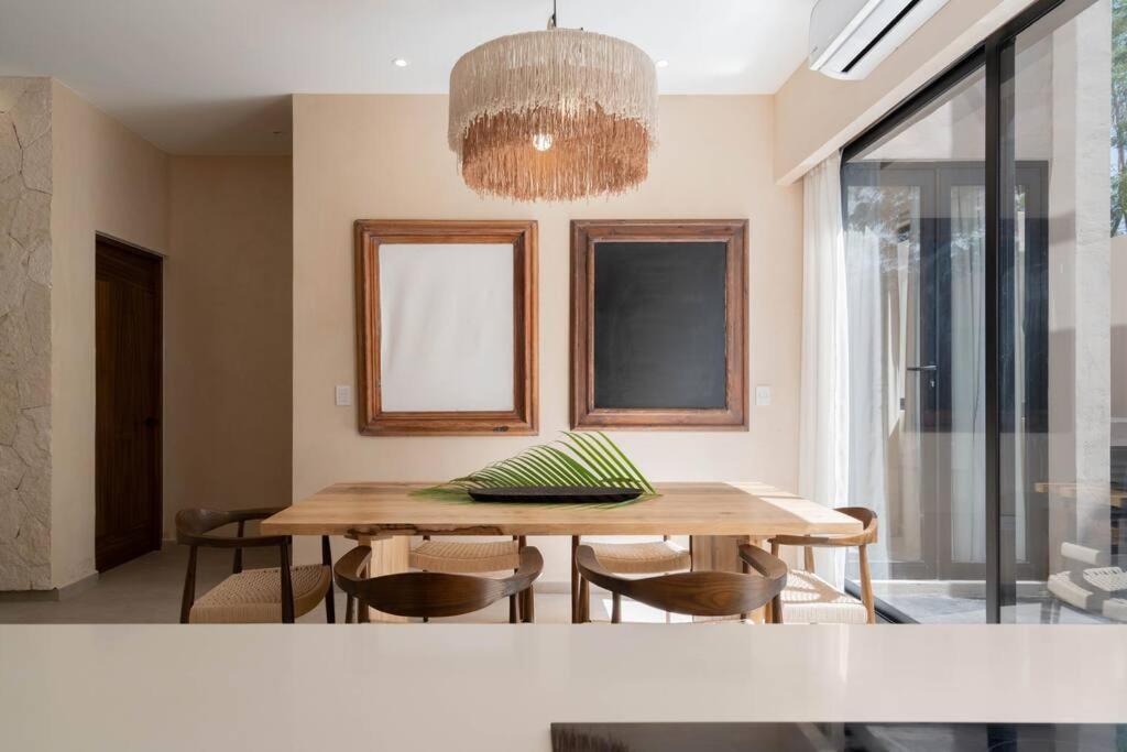 Lujoso Departamento Boho-Chic Con Alberca Privada Apartment Тулум Екстериор снимка