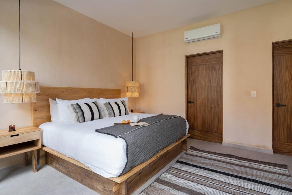 Lujoso Departamento Boho-Chic Con Alberca Privada Apartment Тулум Екстериор снимка