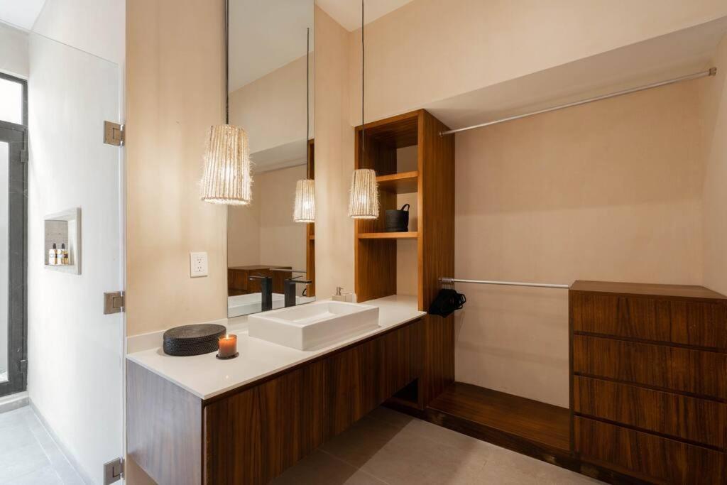Lujoso Departamento Boho-Chic Con Alberca Privada Apartment Тулум Екстериор снимка