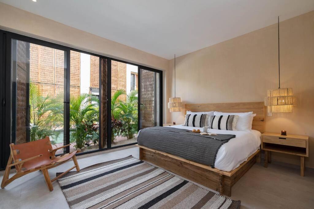 Lujoso Departamento Boho-Chic Con Alberca Privada Apartment Тулум Екстериор снимка